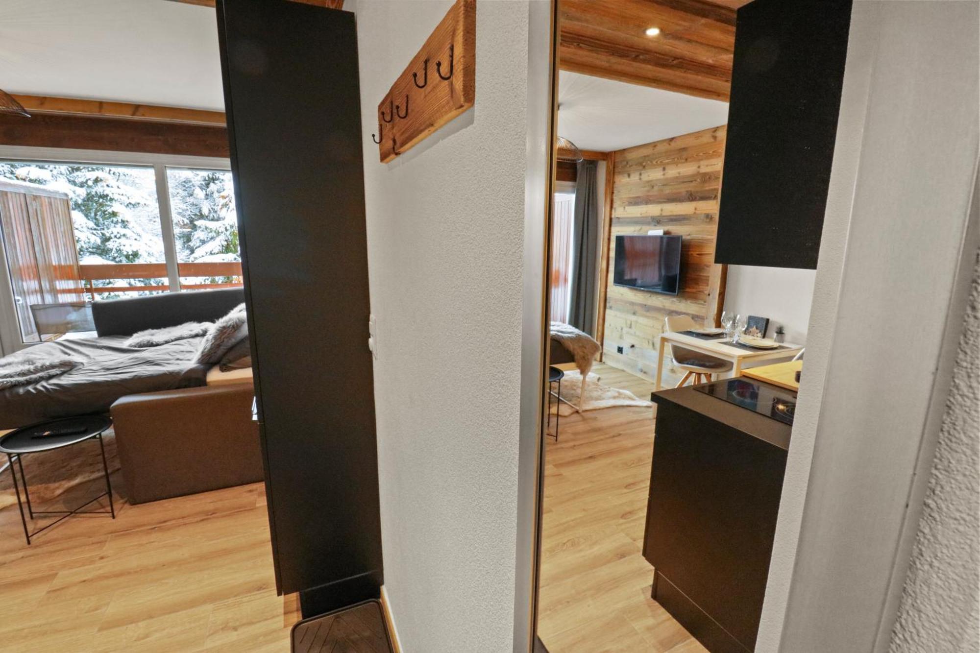 Joli Studio Avec Parking Gratuit Crans-Montana Zewnętrze zdjęcie
